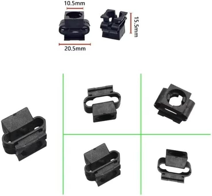 AUDI Splash Guard Under Tray Wheel Arch Liner Fixing Clip Receiver - Pack 20 pc14