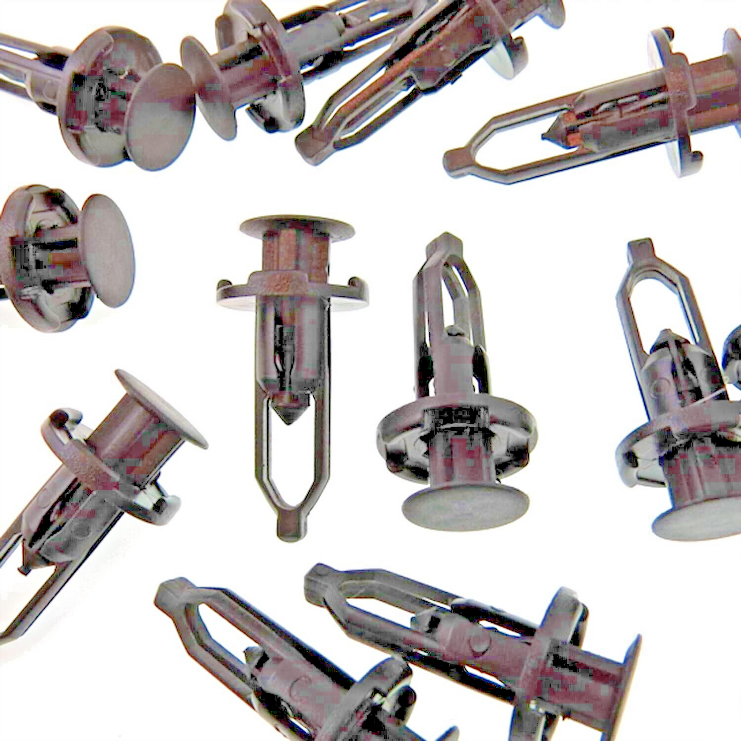 9mm Plastic Bumper & Trim Panel Rivet Clips For Toyota Peugeot Citroen 10 pcs8