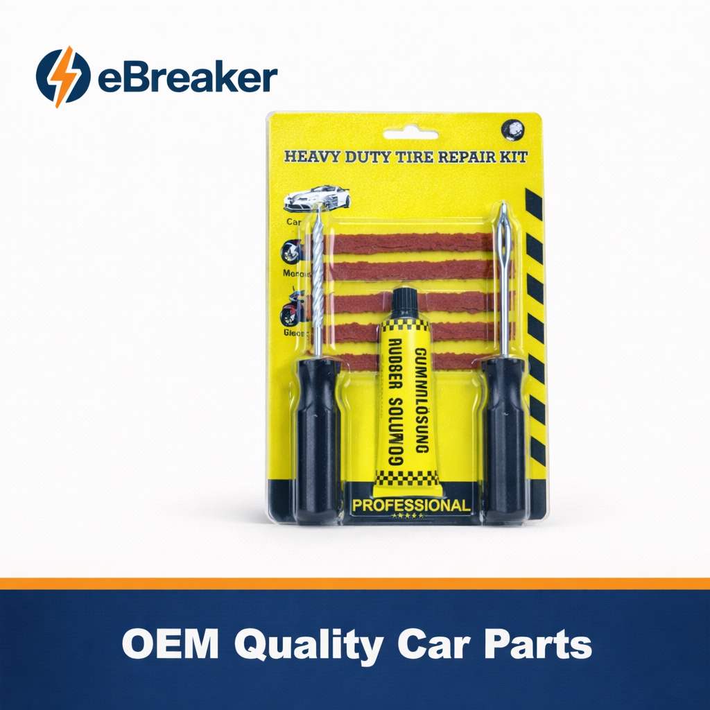 Heavy Duty Tyre Puncture Repair Kit – Car Motorcycle Van Emergency Roadside Fix.2