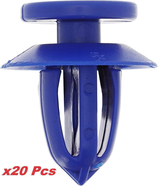 VAUXHALL Door Card Panel Interior Trim Clips Blue x20 Pcs #132521180