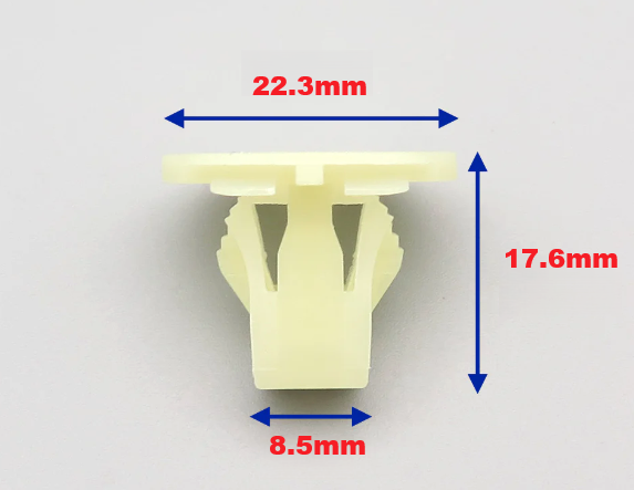 BMW Underfloor Body Protection Weather Shield Trim Panel Fastener Pin Grommet 151
