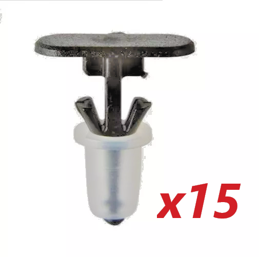 Weatherstrip Seal Trim Clips VW Volkswagen 15 Pcs 1H08377190