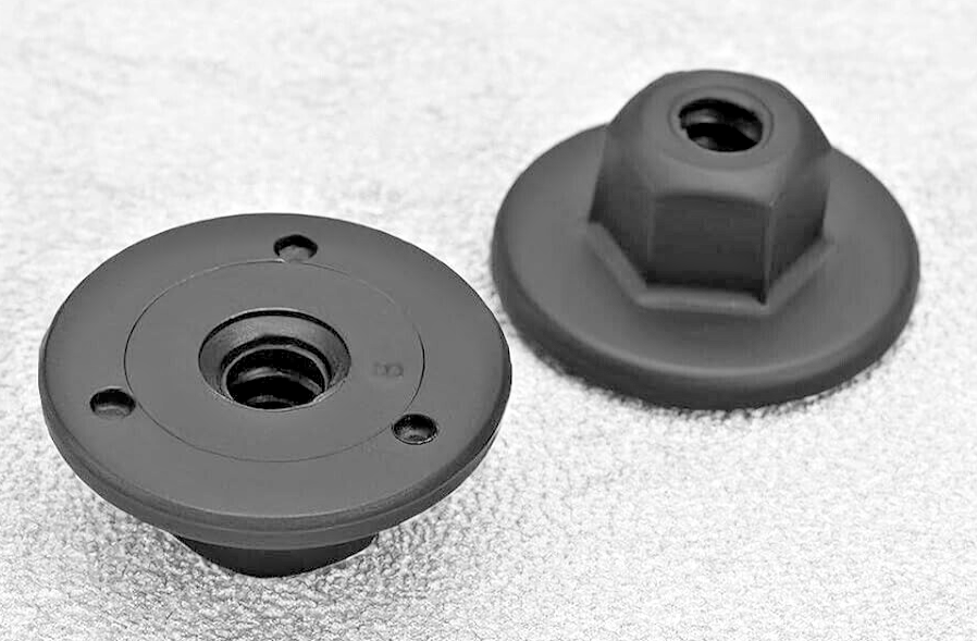 5x BMW MINI 10mm Hex Head Plastic Threaded Nut 7169847 0714716984710