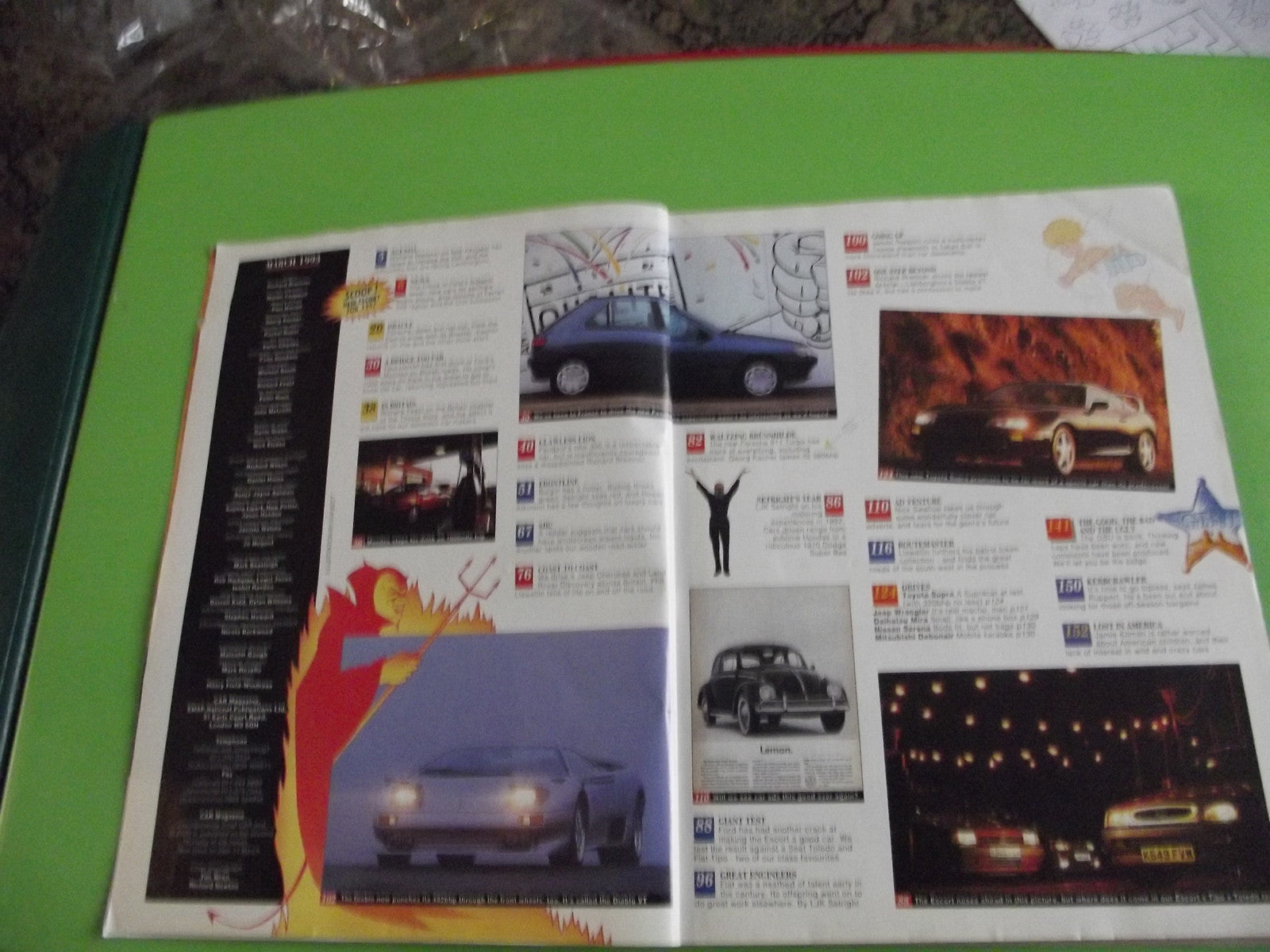 CAR MAGAZINE MARCH 1993 #c11