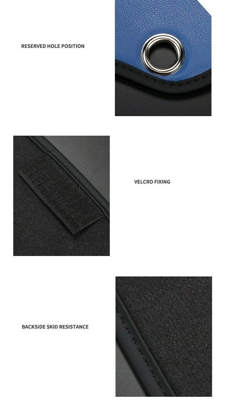 MINI F55 & F56 Union Jack Parcel Shelf Leather Cover Grey For 2014 - 20203