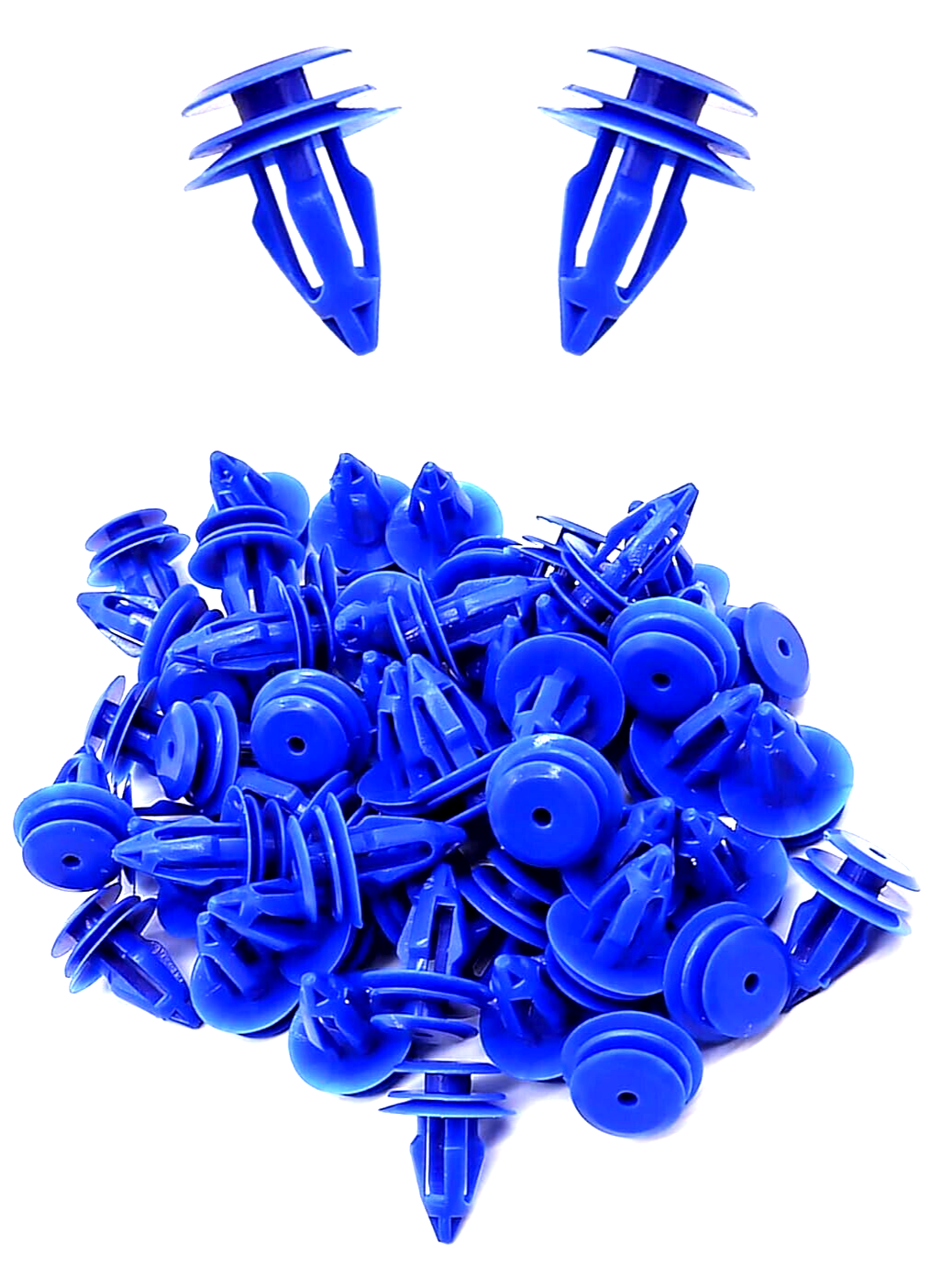 BMW Blue Trim clips x 10 Fits 1,2,3,4,5,6 Series 2004 Onwards #712931714