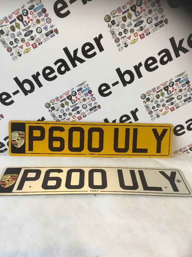 Paul Pauly P600ULY Private Number Registration Plate Number0