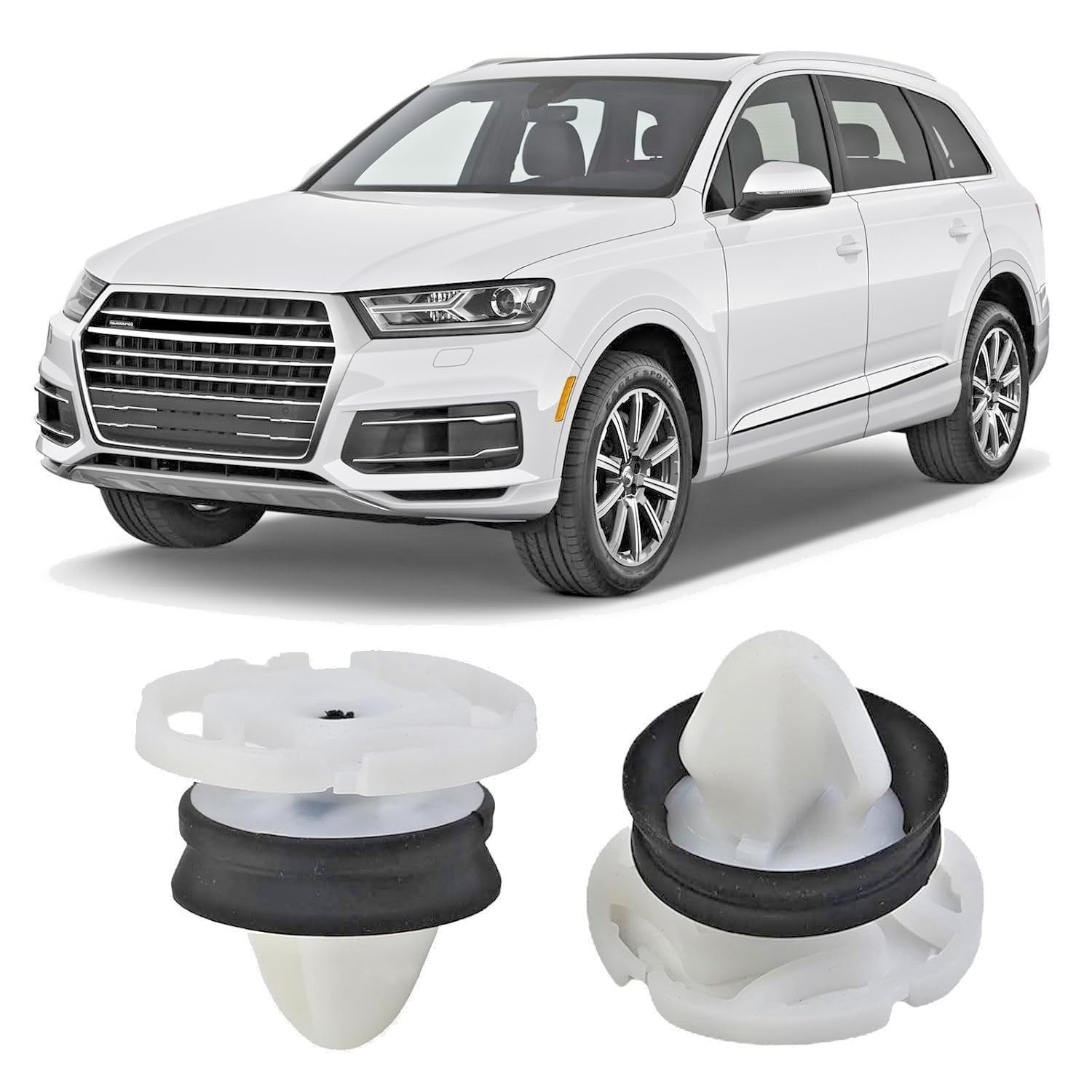 CITROEN Door Card Panel Trim Interior Sprung Head Fastener Clips 3457ZN - 15 Pcs11