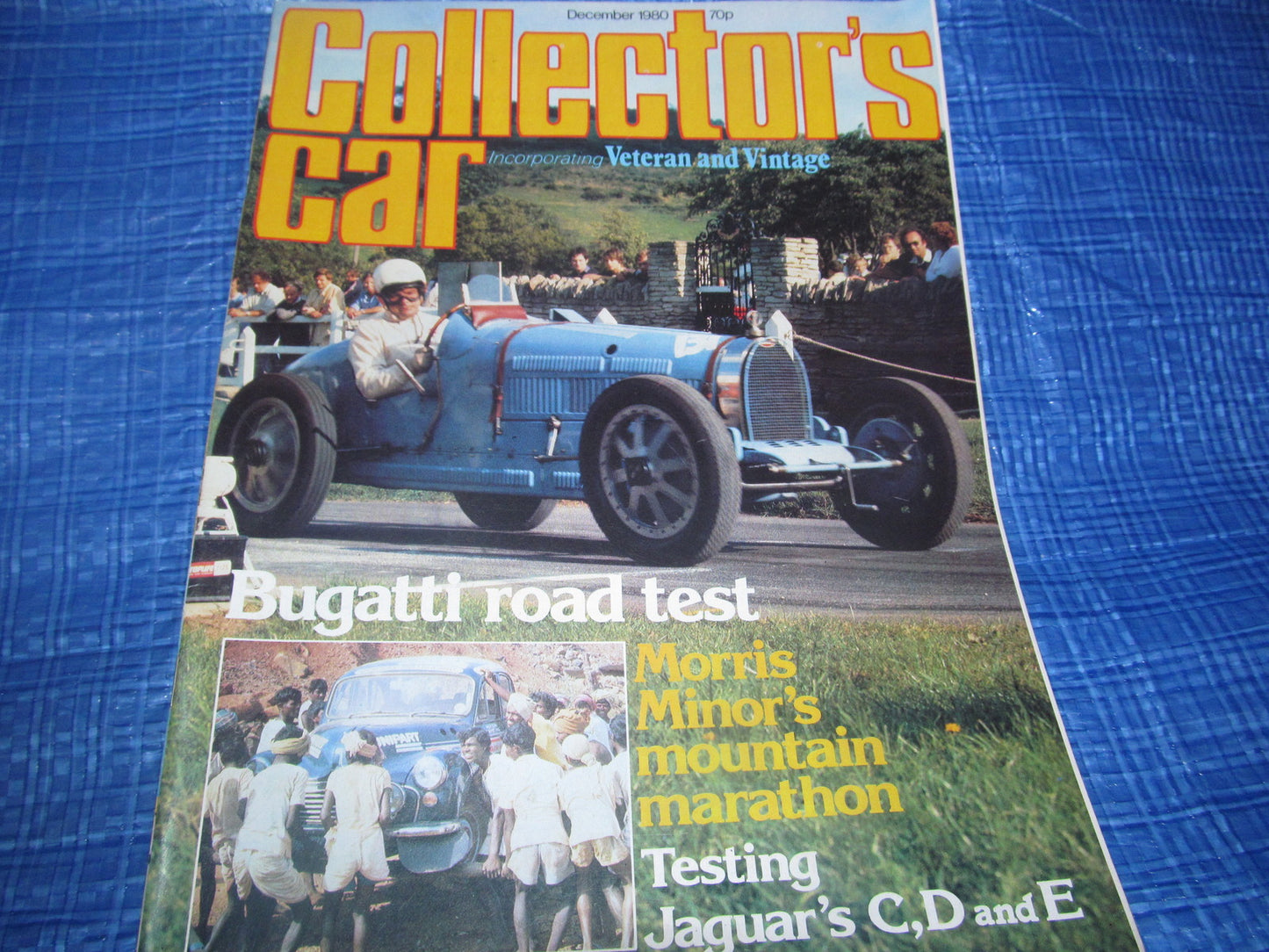 1980 DECEMBER COLLECTORS CAR MAGAZINE / BUGATTI MERCEDES PORSCHE JAGUAR C D #bk10