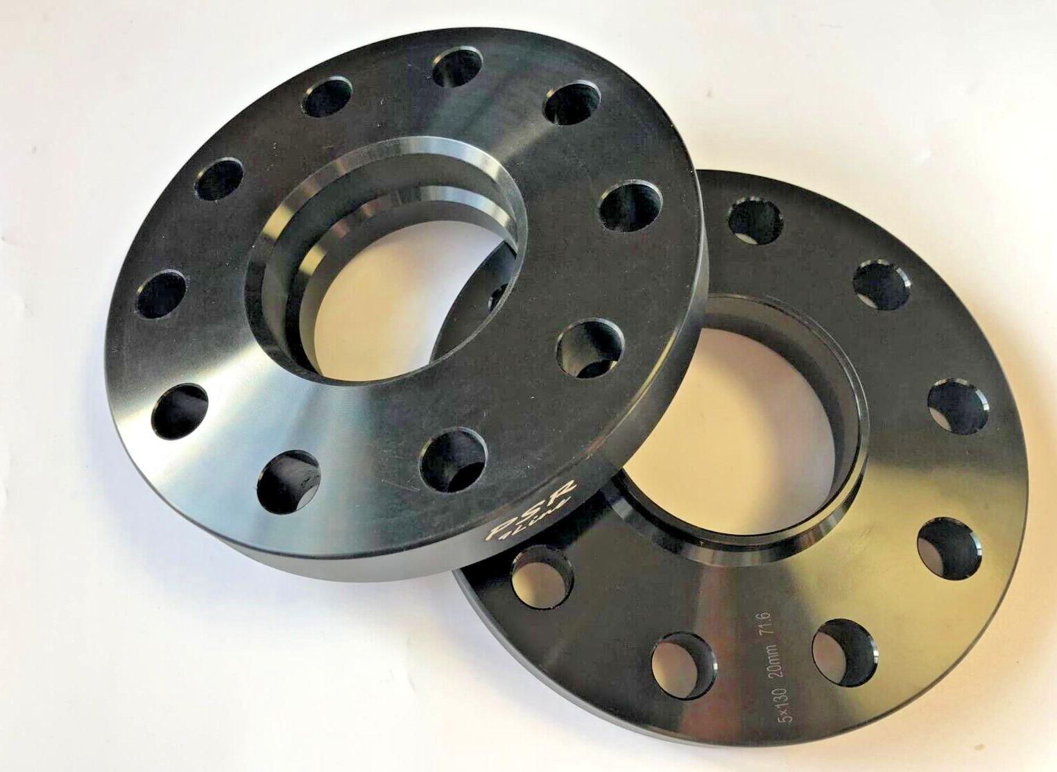 Porsche Wheel Spacers 20mm Set Of 4 in Black 5x130 PSR9Line1