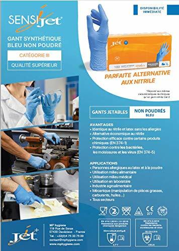 Blue Vinyl Disposable Gloves Powder Free Blue 100 XL Cheapest Ever Clearance6