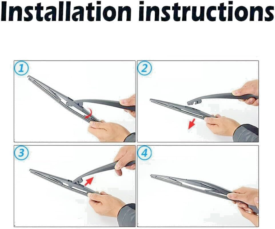 Rear Wiper Blade Refill BMW 3 Series Touring Wagon F31 2011 Onwards5