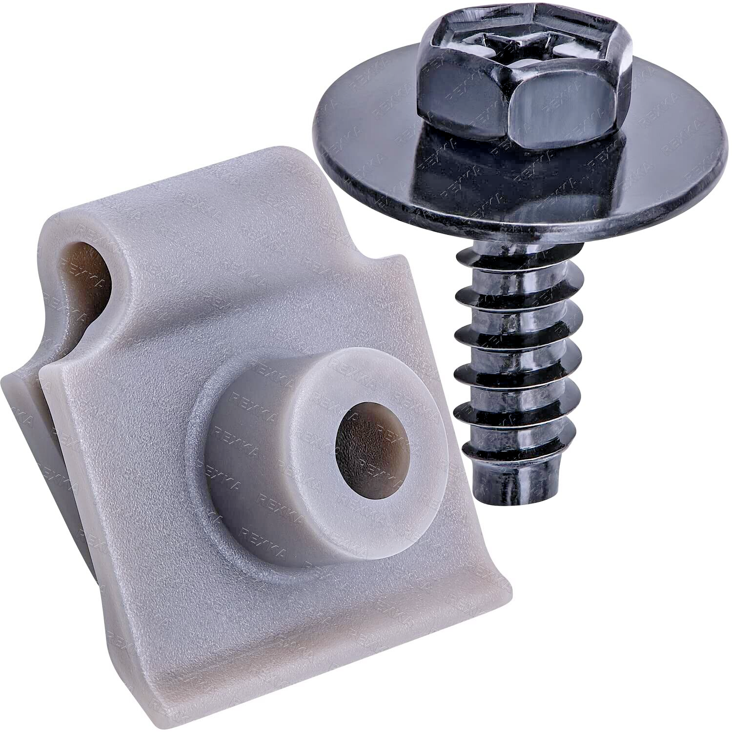 Automotive Wheel Arch Splash Guard Undertray Bumper Trim Clips & Screw Set # x103