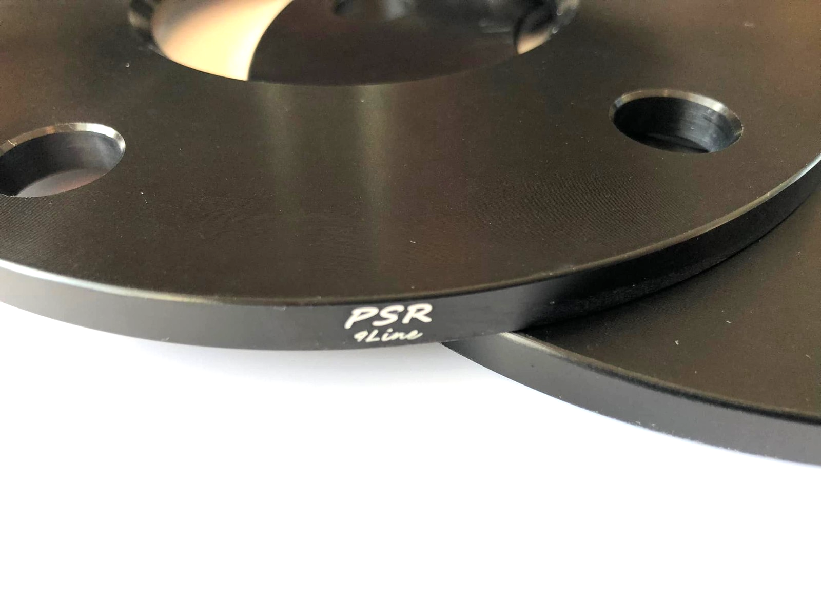 PORSCHE 7mm Wheel Spacers, 5x130 Bolt on Kit Pair of 2  Precision Fit in Black.6