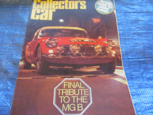 1981 JUNE COLLECTORS CAR MAGAZINE / MG TRIBUTE AUSTIN 16 MIKE HAWTHORN   #bk10