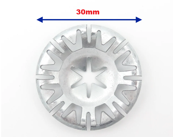 SKODA Sound Insulation & Under Body Weather Protection Trim Panel Clip Washer 201