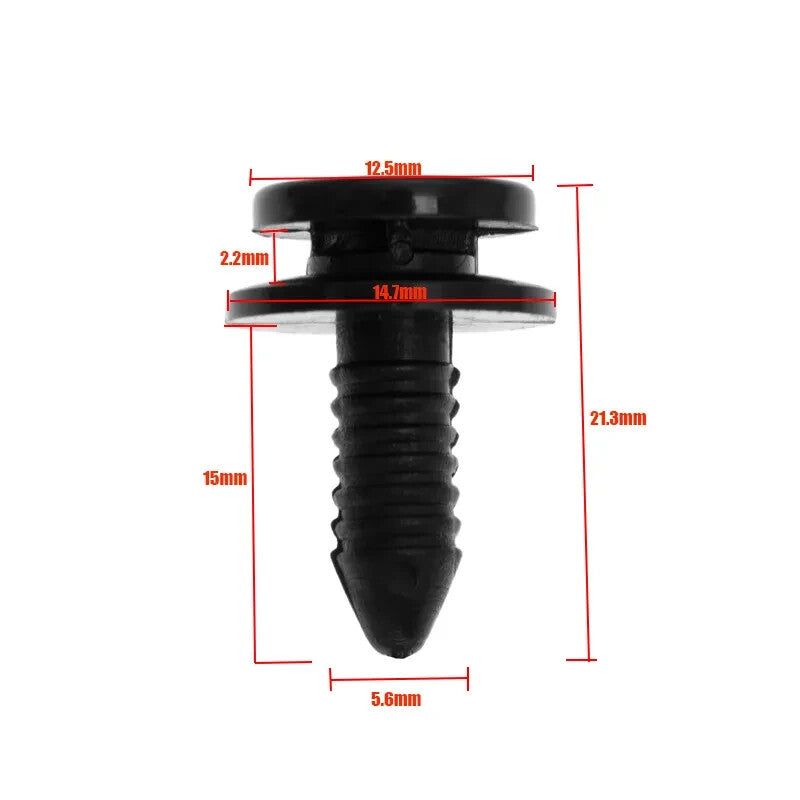INTERIOR TRIM PANEL MOUNTING FASTENER CLIP - AUDI 3B0867333 10 Qty5