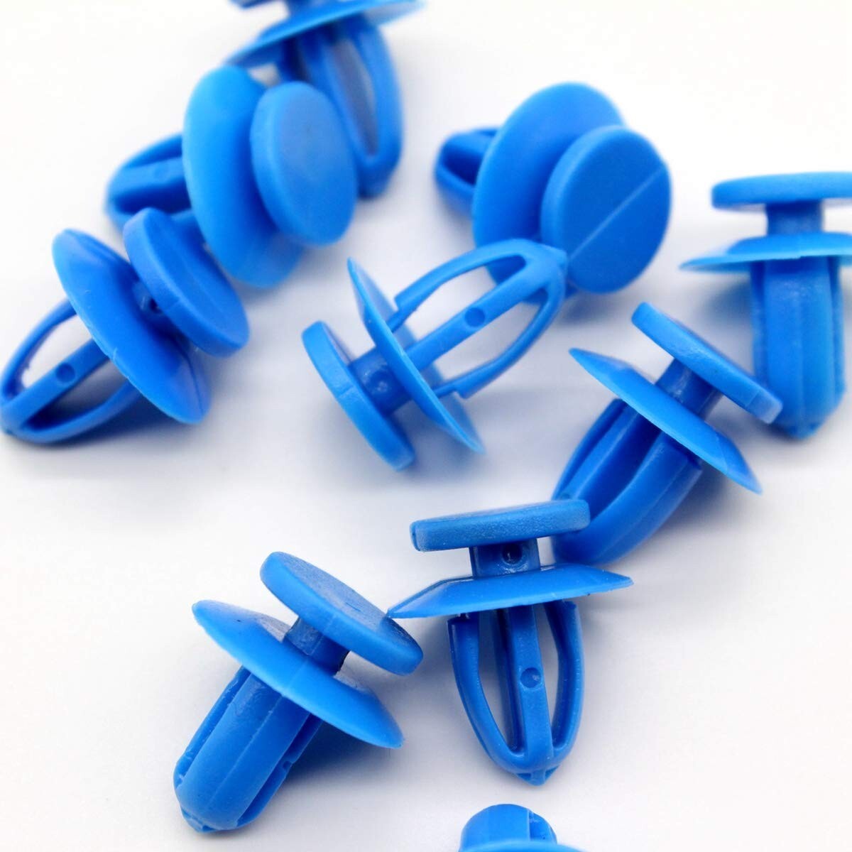 VAUXHALL Door Card Panel Interior Trim Clips Blue x10 Pcs #1325211814