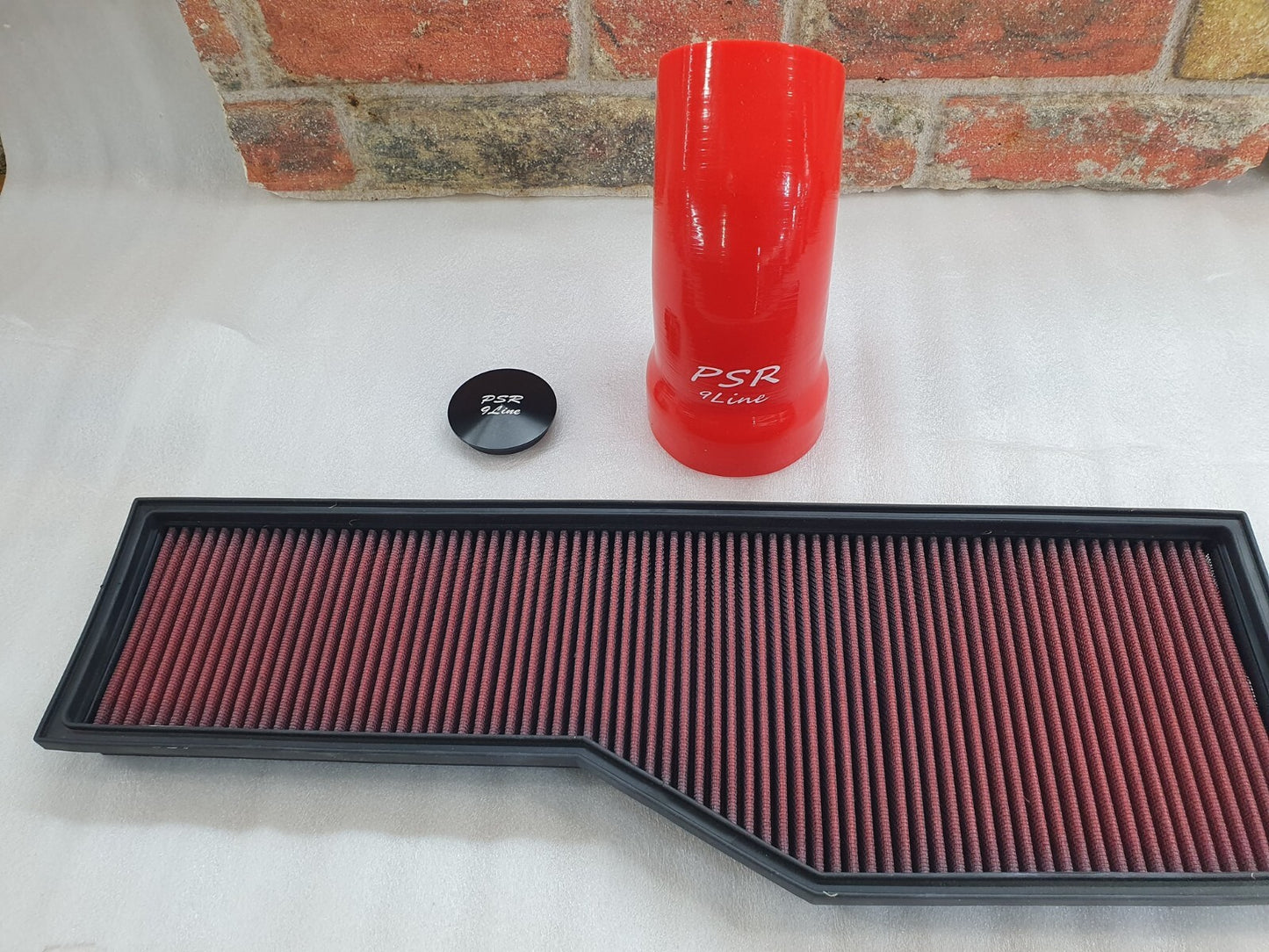 Porsche 997 Performance Induction Upgrade Air Filter & Resonator Box Kit RED7