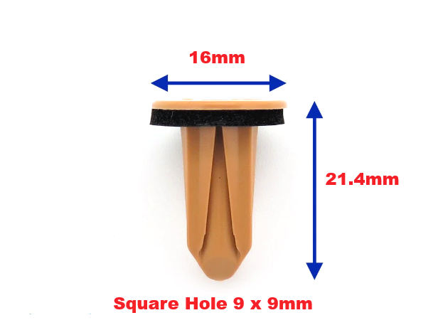 Mini Body Work Trim Grommet Part # 51.12.7.461.407 set of x20 pc Used in 2015 On1