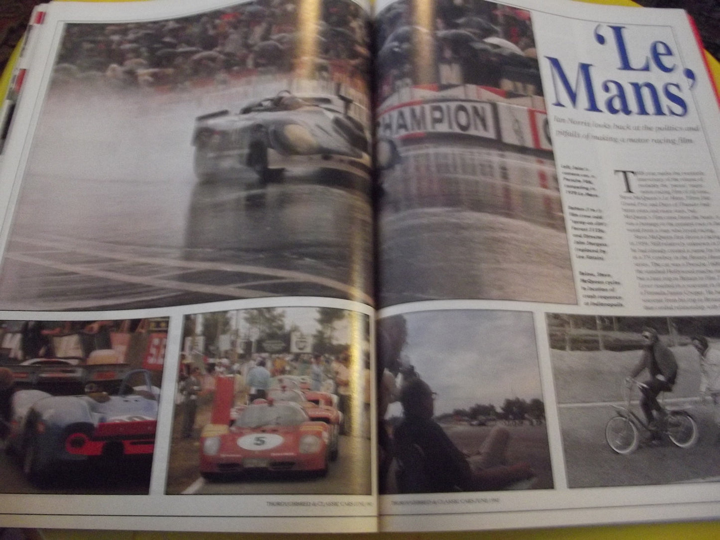 CLASSIC CARS MAGAZINE JUNE 1992 #c36