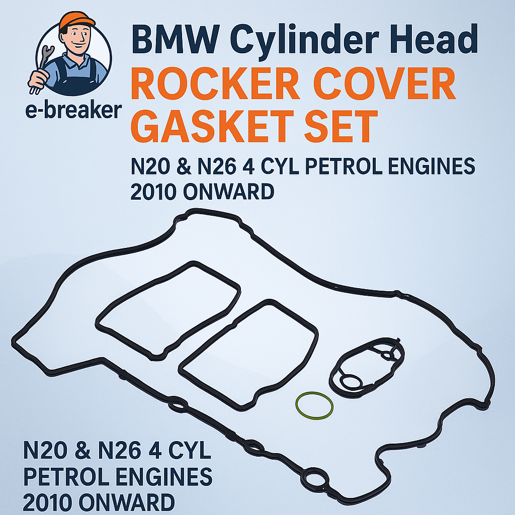 BMW Rocker Cover Gasket Set fits  N20 & N26 4 Cyl Petrol Engines MPN 111275884180