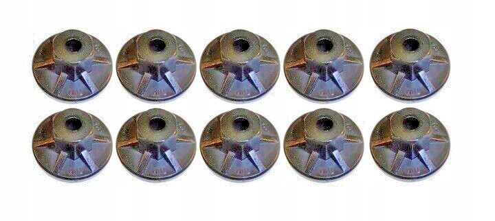 UNDERTRAY ARCH LINER SIDE SKIRT TRIM & BUMPER FIXING NUT VW AUDI N90757901 10Qty11