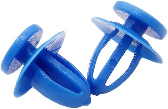 VAUXHALL Door Card Panel Interior Trim Clips Blue x15 Pcs #1325211823