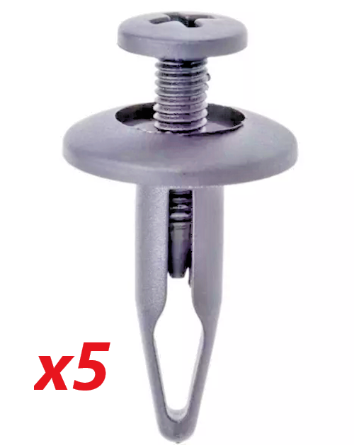 Trim fixing Rivet Screw - Ford Fiesta Ford Ranger  & B-Max 5pcs0