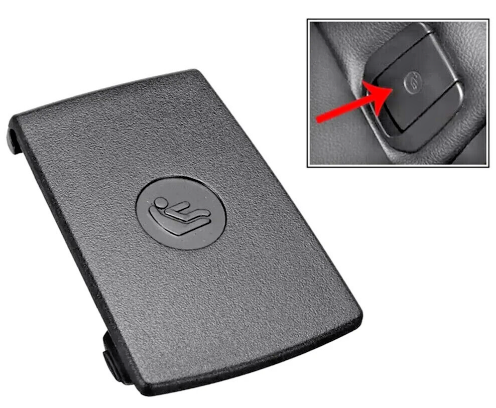 BMW Rear Seat ISOFIX Cover Black 17949110 7319686 For 1 2 3 X1 Series3