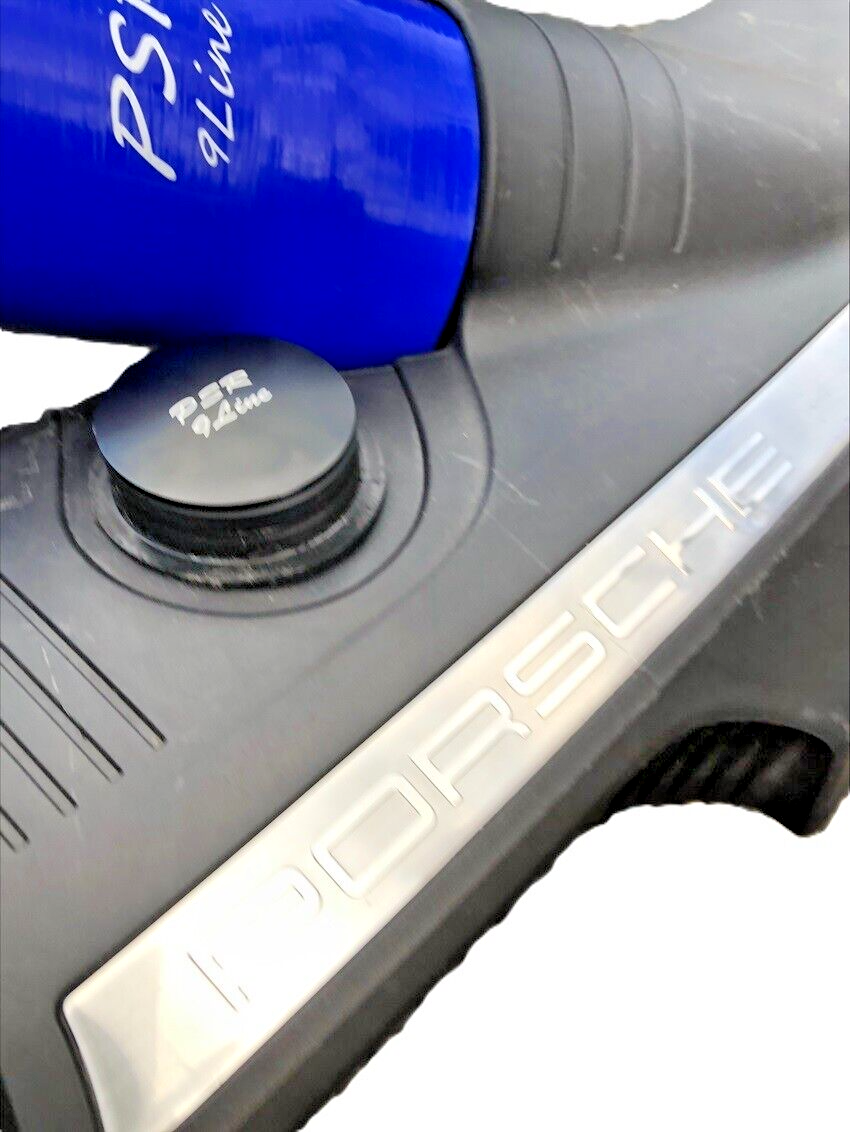 Porsche 997 911 Air Box Resonator Bypass Modification Plug & Blue Induction Pipe20