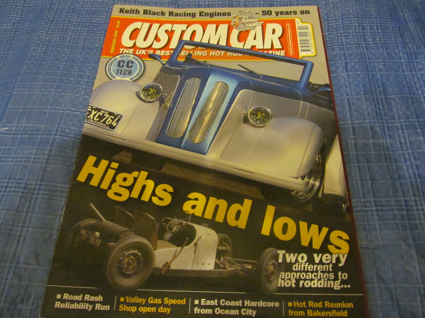 CUSTOM CAR MAGAZINE FEBUARY 2009 /   #bk10