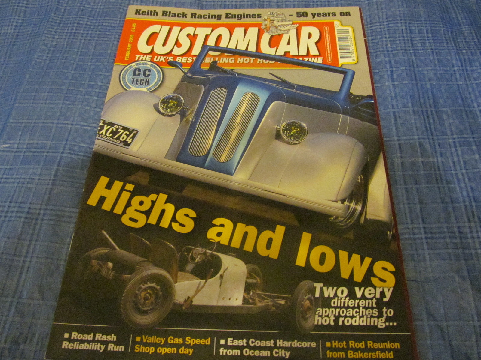 CUSTOM CAR MAGAZINE FEBUARY 2009 /   #bk10