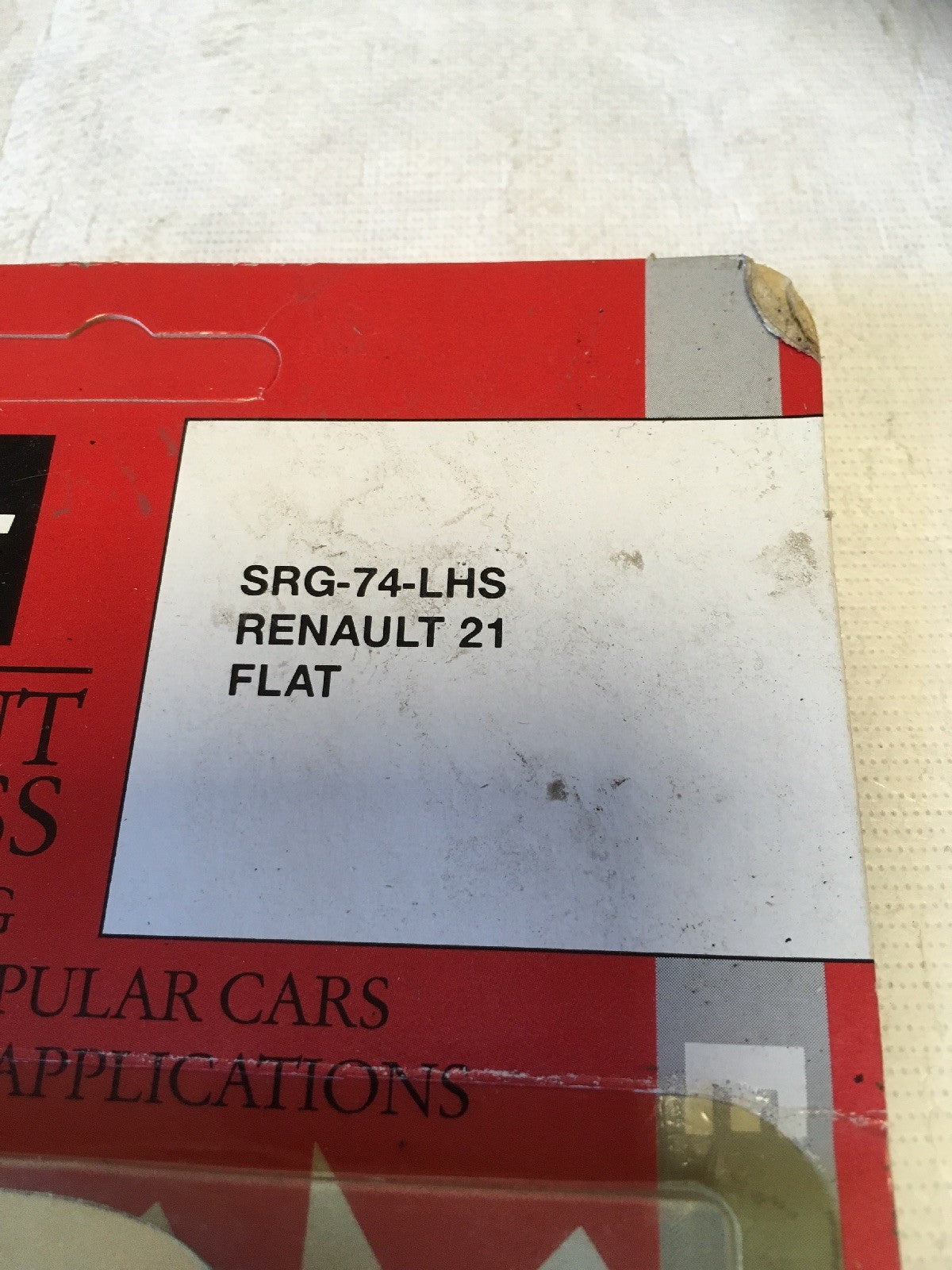 Renault 21 Years 86-93 Left Side Replacement Door Wing Mirror glass1