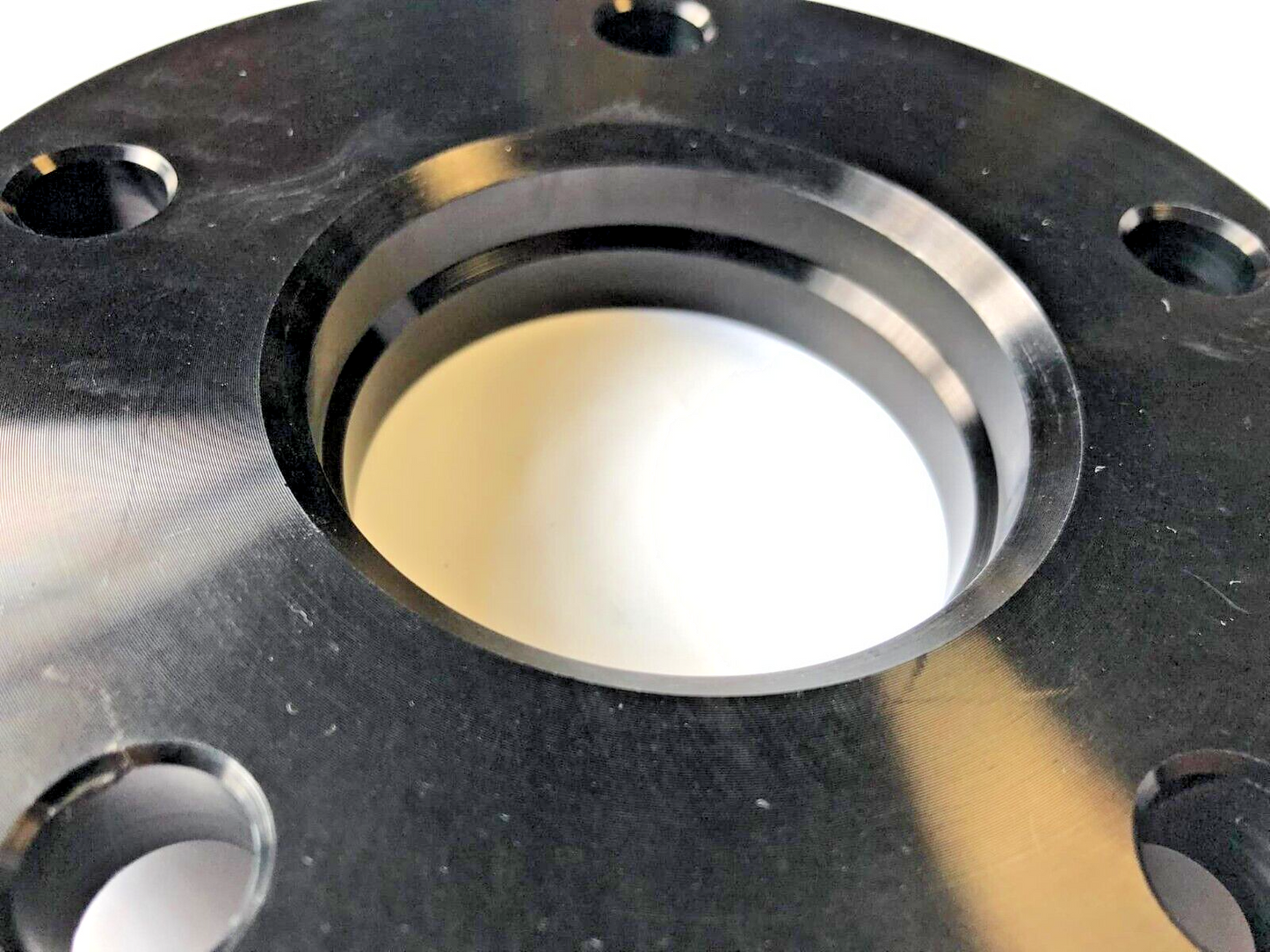 Porsche Wheel Spacers 15mm + Extended O.E Bolts Set Of 4 in Black 5x130 PSR9Line12