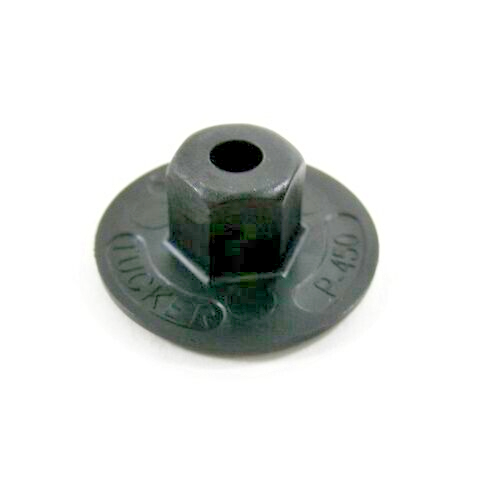 10mm Hex Head Plastic Flange Nut. x10 pc Arch Liner Splash Guard Under body Tray9