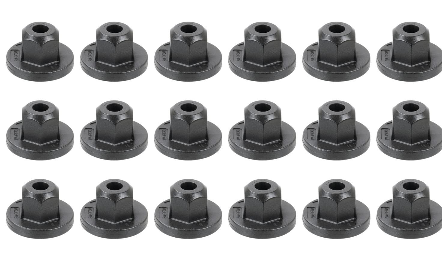 Land Rover Wheel Arch Liner Plastic Trim Fastener Hex Nut M6 RYH500780 - 10 Pcs.9