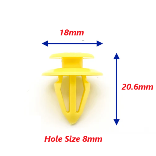 FORD Door Trim Panel Card Clip Interior Trim Fastener X5 Pcs C-Max & Galaxy1