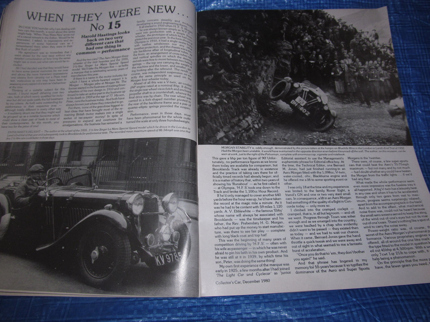 1980 DECEMBER COLLECTORS CAR MAGAZINE / BUGATTI MERCEDES PORSCHE JAGUAR C D #bk15