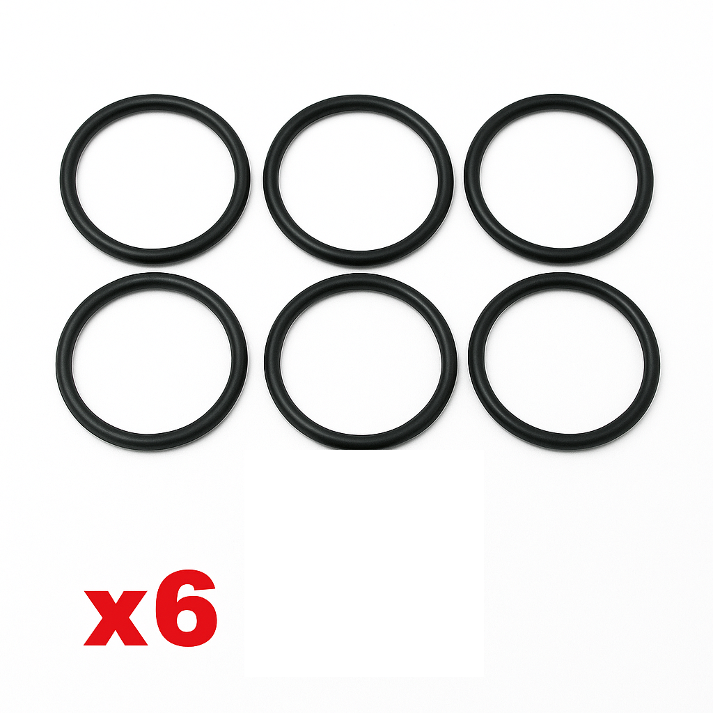 BMW M57 Diesel Engine Injector O-Rings Viton Upgrade Seal Repair Kit Set, x6 Pcs4