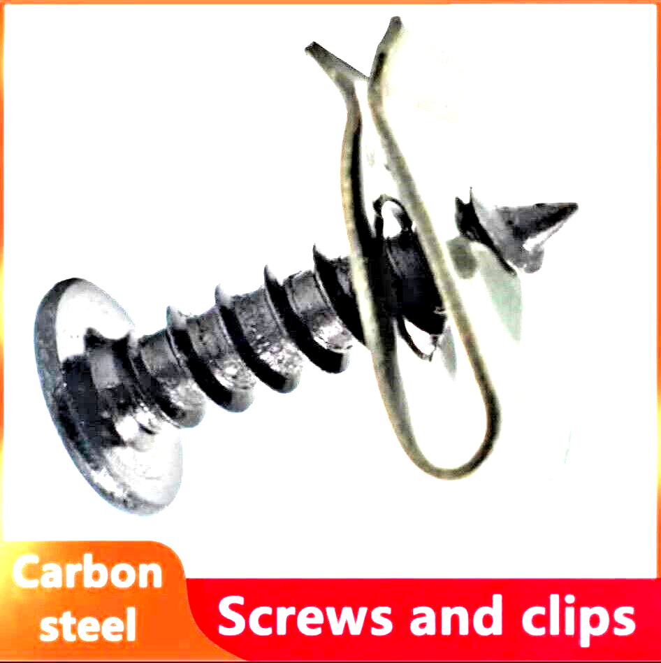 Bodywork U Clips Fastener Kit Undertray Splashguard Self Tapping Screws Pack x55