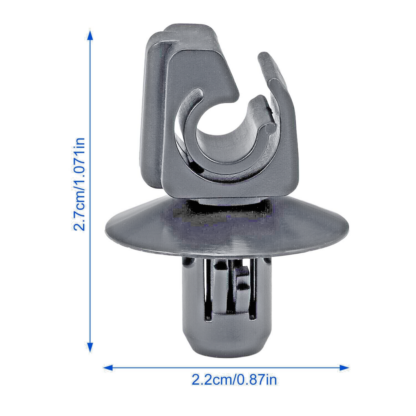 FORD Brake Line Clip 6758612 x10 Fits Escort Fiesta Sierra Mondeo Transit Focus14