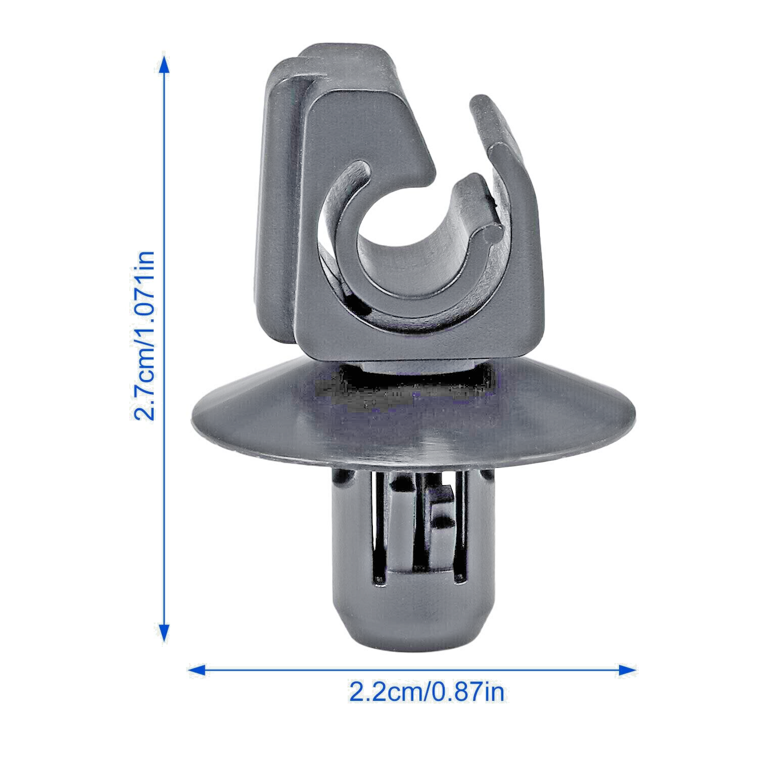 FORD Brake Line Clip 6758612 x10 Fits Escort Fiesta Sierra Mondeo Transit Focus14