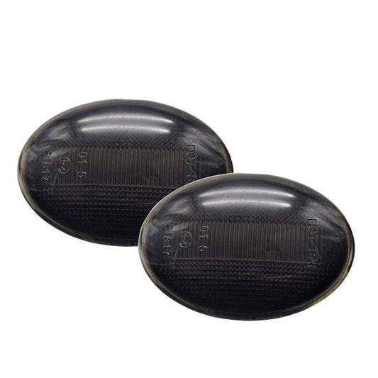 MINI LED Side Indicator Smoked Lens Amber Repeater Light For R55 R56 R57 R58 R590