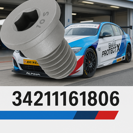 BMW Mounting Screw For Brake Disc Rotor Fits 1 3 5 7 X Series E F G Platforms x10