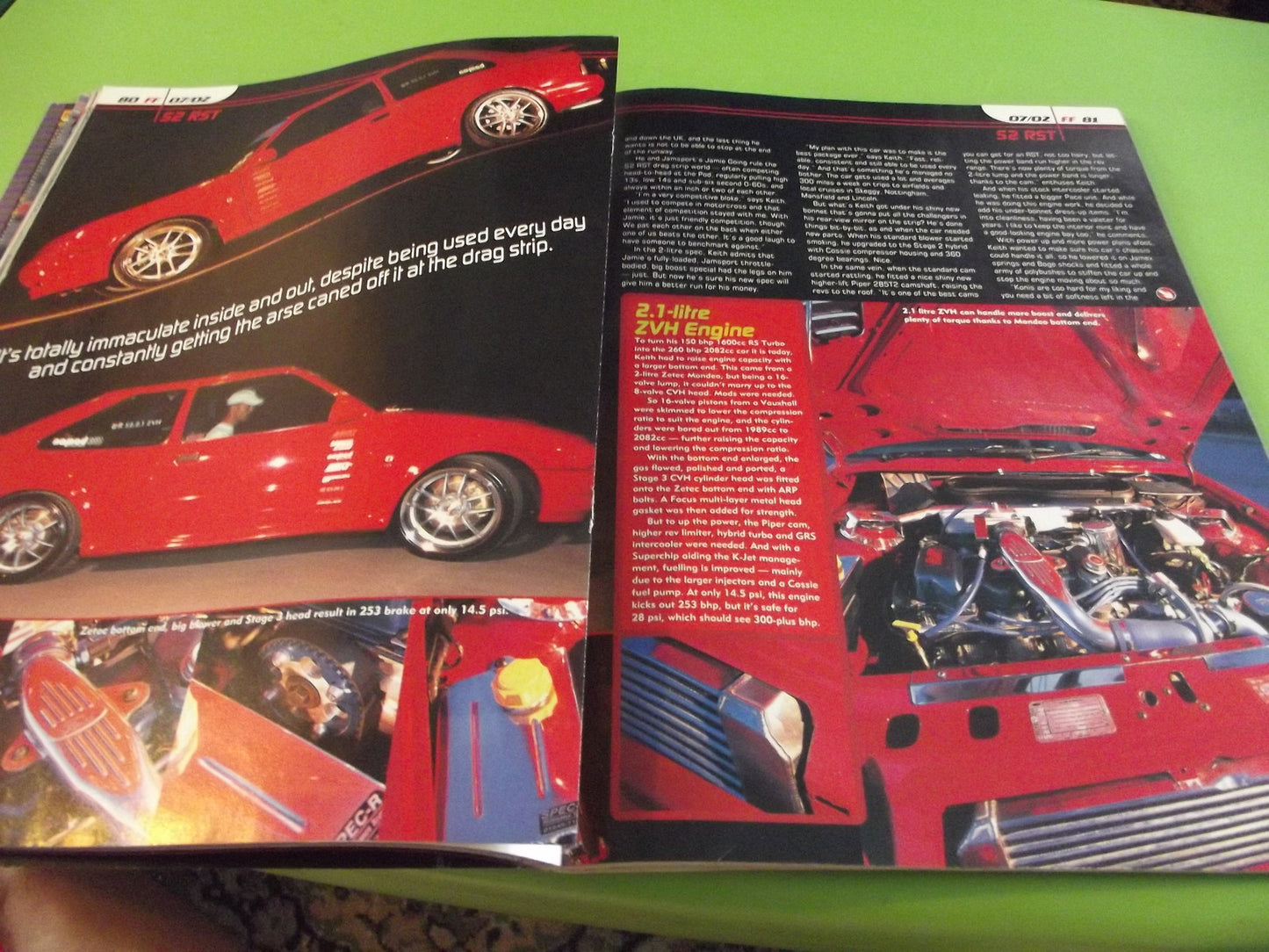 FAST FORD MAGAZINE JULY 2002  #C52