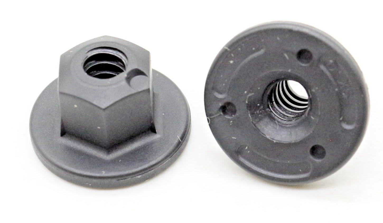 MINI Plastic Hex Nut Coarse Thread Fixing of Bodywork Trim Clip Panels - Pack 2011