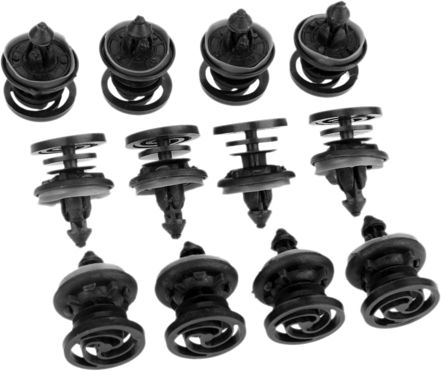 AUDI Interior Door Card Trim Panel Fastener Clips Sprung Head, x5 Pcs5
