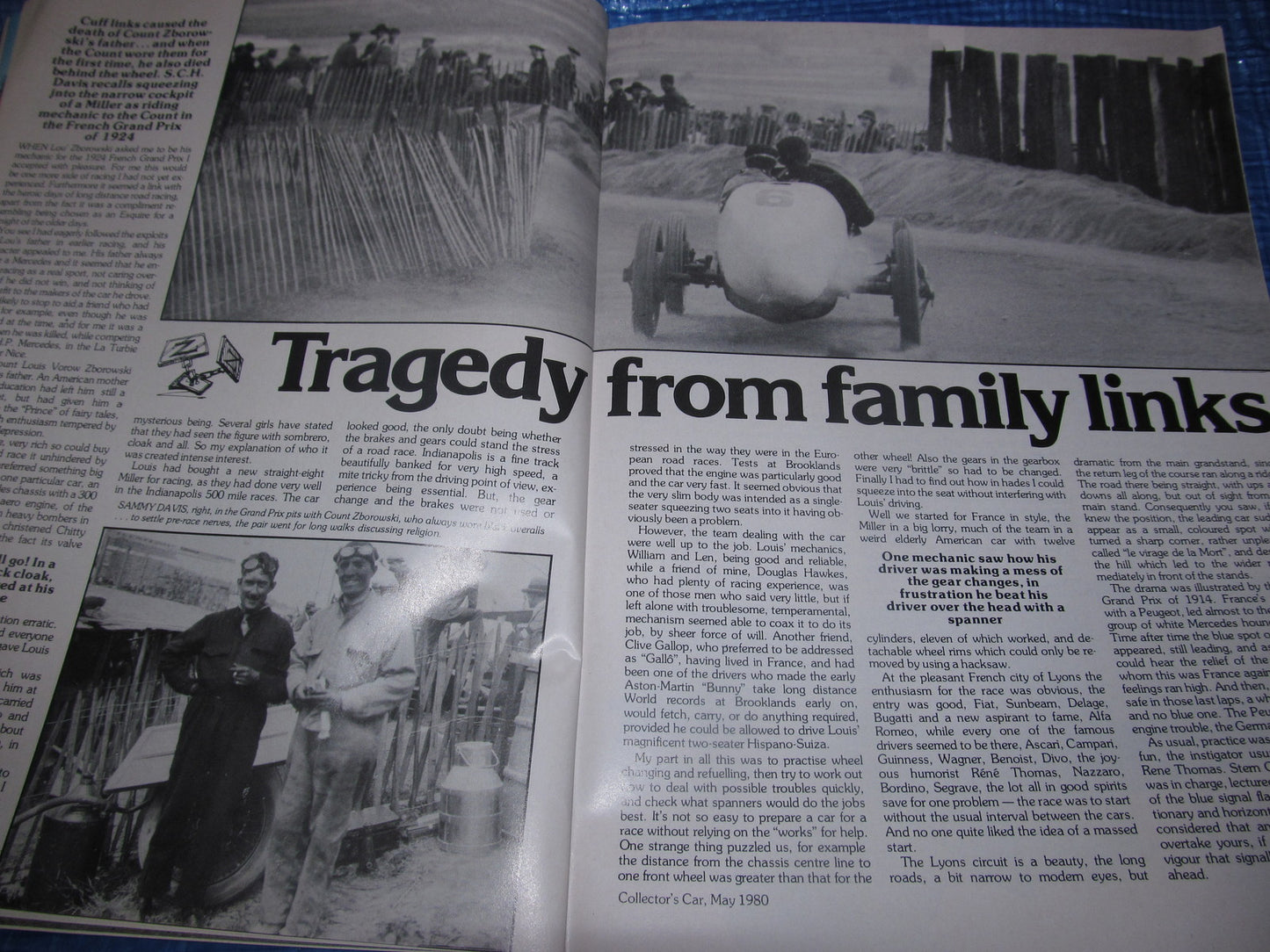 1980 MAY COLLECTORS CAR MAGAZINE / E-TYPE XK150 BRANDS HATCH CITROEN MG  #bk19