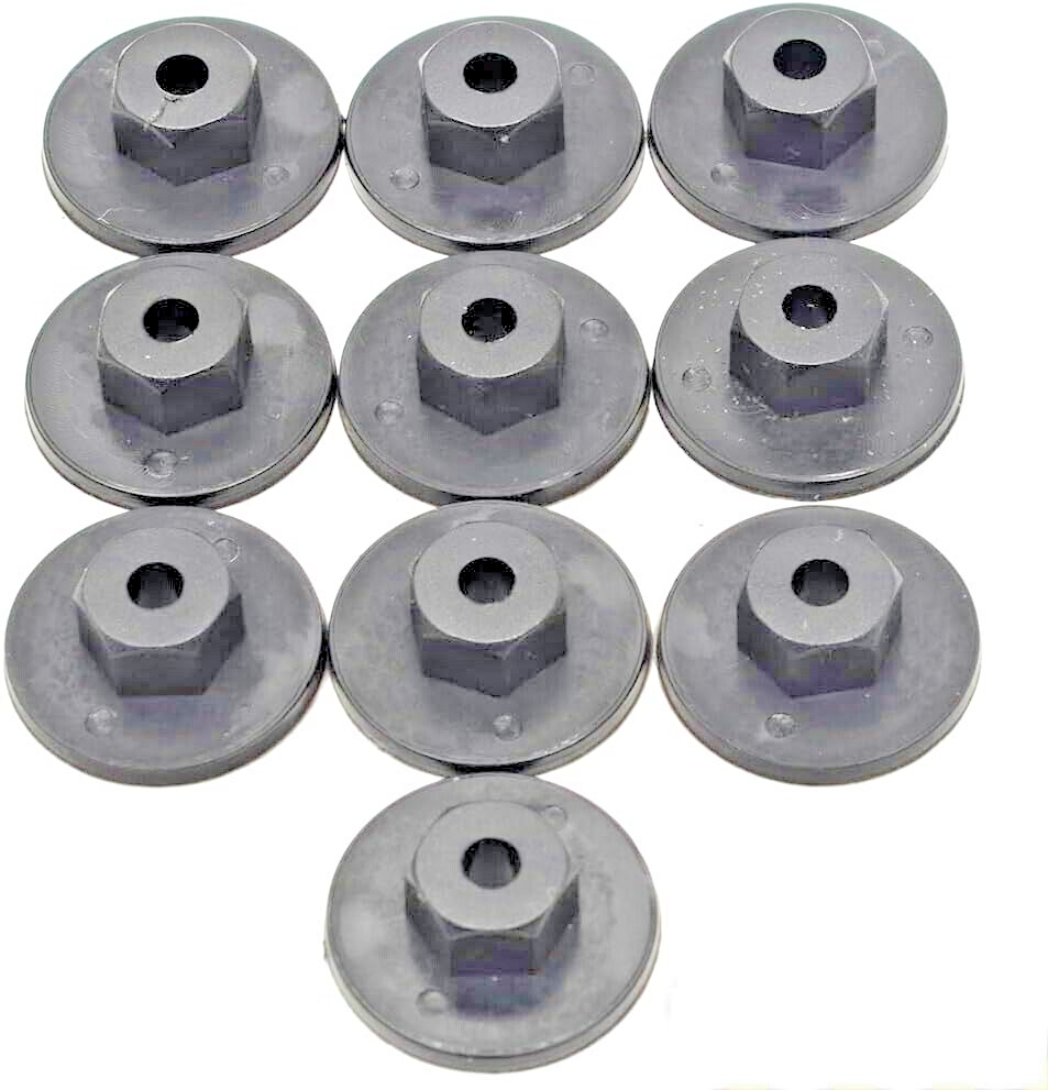 Audi Engine Cover Undertray Splashguard Clip Unthreaded Plastic Nuts 8E0825265C.15